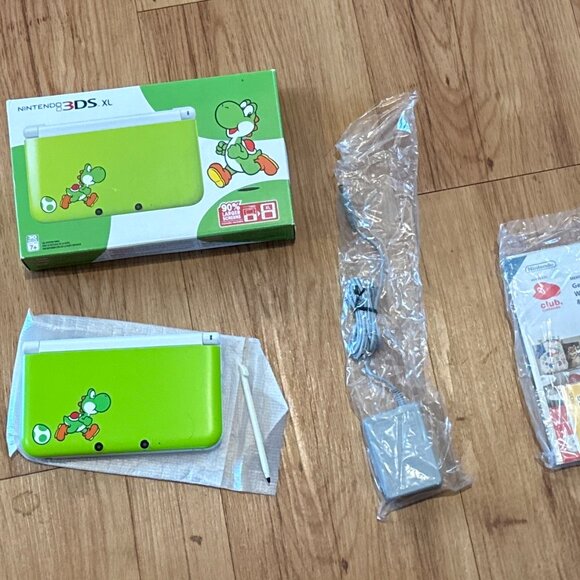 Nintendo 3DS XL Yoshi Special Edition Console US Model - Not For Sale! - Picture 3 of 9